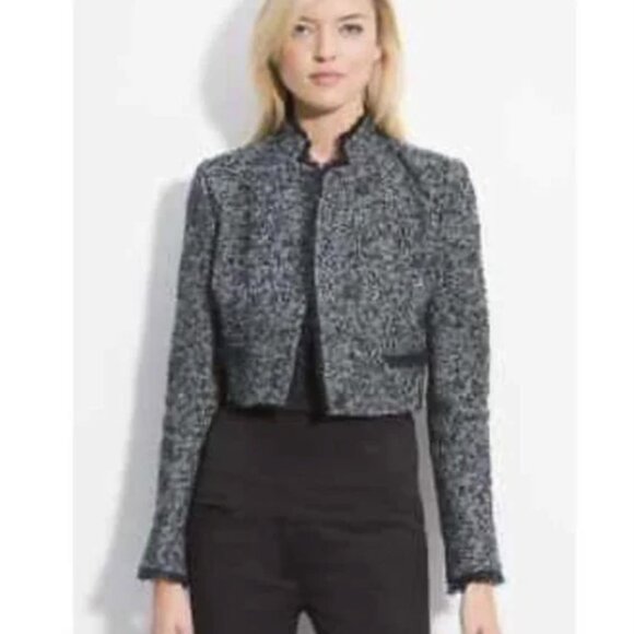 Theory Myleen Winterberry Tweed Jacket - Picture 2 of 11